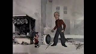 23Aug1989 Smothers show YoYo Man cartoon [upl. by Rustin]