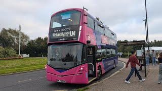 First York NEW Uni Routes U3U4  6667 Renumbered to U1U2  Review Observations and Journeys [upl. by Ermeena]