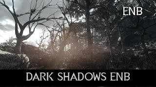 Skyrim SE Dark Shadows ENB Grim amp Desaturated ENB for Vanilla Weathers  Showcase amp Gameplay [upl. by Heriberto93]