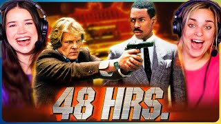 48 HRS 1982 Movie Reaction  First Time Watch  Eddie Murphy  Nick Nolte  80s Classics [upl. by Vowel309]