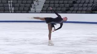 Jamiesen Cyr  Senior Women Short Program  2025 Eastern Sectional Singles Final [upl. by Cott]