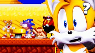 TAILS REAGINDO ANIMAÇÃO DE SONIC EM SPRITE PARTE 3  SONIC THE HEDGEHOG  BAUK OFICIAL [upl. by Ecilahc]