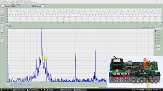 XR2206 Distortion Adjustment Visual vs FFT [upl. by Hewe351]