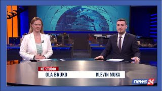 31 janar 2024 Edicioni i Lajmeve ne News24 ne studio Ola Bruko dhe Klevin Muka Ora 1330 [upl. by Ahseen]