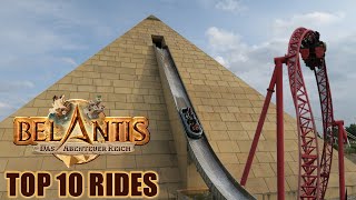 Top 10 Rides at Belantis [upl. by Michel]