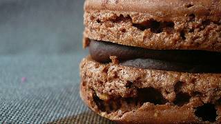 Recette  Macaron chocolat [upl. by Latton]