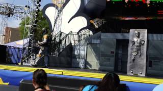 Boba Fett  Disneys Hollywood Studios Star Wars Weekend 2013 [upl. by Yelsek]