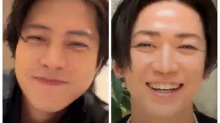 Tomohisa Yamashita x Kamenashi Kazuya Instagram Live PART 1 山下智久 instagramlive インスタライブ [upl. by Roee]