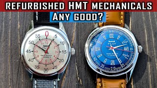 Indian brand HMT refurbished mechanical watches Any good gedmislaguna watchreview mechwatch [upl. by Fair]