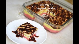 Multi layered Custard pudding [upl. by Eanar342]