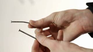 Zaubertricks mit Anleitung Nagel biegen Nail bending magic tricks revealedwmv [upl. by Alaric]