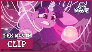 Twilight Tries To Steal Queen Novos Pearl  My Little Pony The Movie Full HD [upl. by Brena]