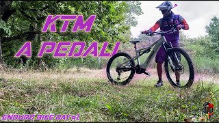 KTM Macina ⚡Una scheggia⚡ Enduro Bike day 3 ebike enduro downhill ktm trail [upl. by Akenet]