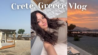 Crete Greece Travel Vlog  Weekend Getaway [upl. by Gearalt]