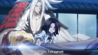 Asakura vs Tokageroh  Shaman King 2021 episode 4 [upl. by Etaner953]