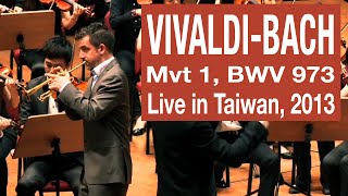 Burgstaller in Taiwan Mvt 1 of VivaldiBach BWV 972 [upl. by Aliak157]