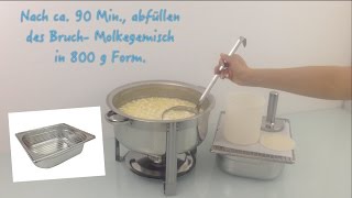 Käse selber machen  Schnittkäse mit dem KäseMaker [upl. by Aicitel]