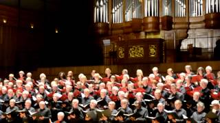 I Was Glad Parry Phoenix Singers Birmingham and Canoldir Male Choir [upl. by Champ]