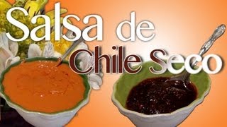 Salsa de chile seco  al estilo de la abuela [upl. by Ofelia8]