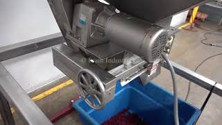 Commercial Manufacturing Stainless Steel Delumper Demonstration [upl. by Schuler]