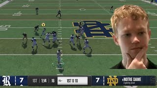 Did I Finish Ranked 1 w A Bottom Tier School in CFB 25 [upl. by Irec94]