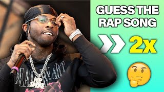 GUESS THE SPEDUP RAP SONG CHALLENGE [upl. by Midge738]