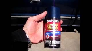 Corroseal rust converter and Duplicolor perfect match paint [upl. by Jules593]