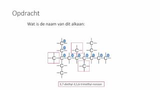 Hoe geef je vertakte alkanen een naam N3 [upl. by Eilatan]