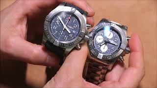 Breitling Avenger II amp Avenger Bandit Watch Review  aBlogtoWatch [upl. by Caressa]