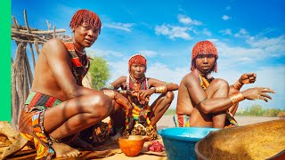 Tribe Feeds Foreigner For the First Time Africas Most Stunning Country [upl. by Enelym]