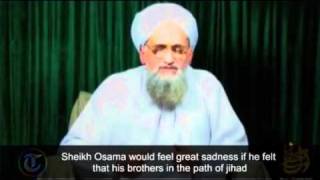 AlQaedas AlZawahiri praises Osama bin Laden in new video message [upl. by Moia]