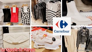 CARREFOUR FRANCE ARRIVAGE 0110 COLLECTION FEMME 🚺 [upl. by Enilesoj]