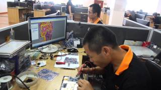 Eken Tablet RampD Allwinner A33 PCB Design House [upl. by Eyllek]