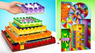 Fun And Trendy Hamster Mazes  DIY POPIT And LEGO Mazes [upl. by Atiuqnahs]