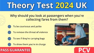 Pass PCV theory test 2024 uk  hazard perception test [upl. by Anivid]