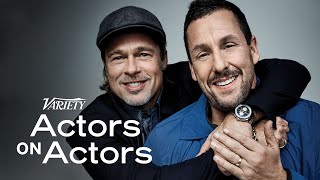 Brad Pitt amp Adam Sandler  Actors on Actors  Full Conversation [upl. by Anerda]