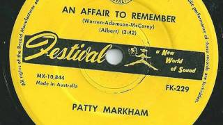 Patty Markham  An Affair To Remember  1962  Festival FK229  B Side to Autumn Concerto [upl. by Gardell]