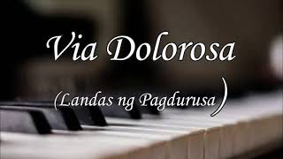 Via Dolorosa  Minus one with lyrics [upl. by Eeima]