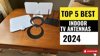 Best Indoor TV Antennas 2024  Which One Reigns Supreme [upl. by Cinimod]