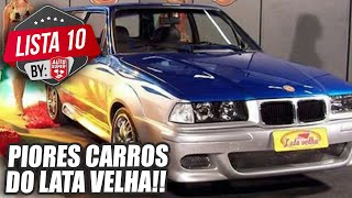 10 PIORES CARROS FEITOS PELO PROGRAMA DO LUCIANO HUCK  Lata Velha [upl. by Lisk28]