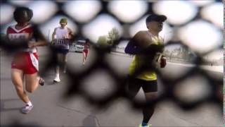 Pyongyang marathon Gopro Belt [upl. by Ainahs]