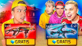 SUCO VS DONATO  TINCA Y HECTORINO 🔥 AKA 47 DRAGON VS MP40 EVO 🔥 FREE FIRE [upl. by Horbal]