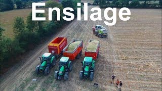 Ensilage de maïs 2016  DeutzFahr [upl. by Lissy]