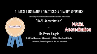 NABL Accreditation CLP2021 [upl. by Lydell566]