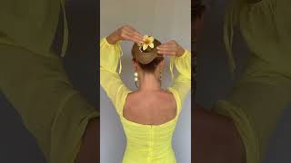 Midium hair length hair updo 😘💓hairshairstyletutorial hairstyletutotialviralvideoo subscribe [upl. by Nami533]