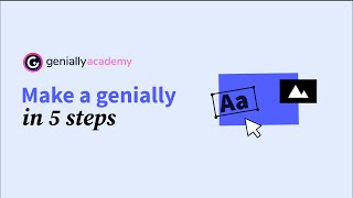 How to make a genially in 5 steps [upl. by Avalsorim]