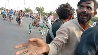 new karachi donki race sartaj vs mulla 500 wala [upl. by Ecirehc690]