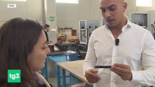 Roboze 3D printing technology featured on Italian TV [upl. by Aymahs777]