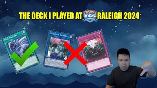 THE DECK I PLAYED AT YCS RALEIGH 2024 [upl. by Dric]