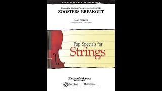 Zoosters Breakout from Madagascar arr Paul Lavender Orchestra  Score and Sound [upl. by Cormac616]